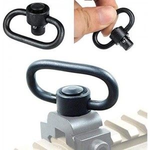 Xage QD Sling Swivel Mount - with Base Rail Mounted Push Button