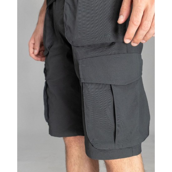 Βερμούδα Σορτς Pentagon Arden Functional Shorts - K05075 Ελαφρύ Επιχειρησιακό Σορτς Pentagon από 165g/m² Nylon & Elastane, με Νέο Ελαστικό Σύστημα Μέσης, Τσέπες Cargo, Outdoor & Καθημερινό