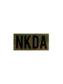 ΔΙΑΚΡΙΤΙΚΟ ΣΗΜΑ CLAWGEAR NKDA IR PATCH