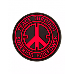 ΣΗΜΑ JTG PEACE RUBBER PATCH 3D