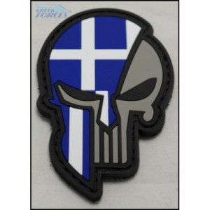 ΣΗΜΑ PUNISHER PVC ΜΕ ΒΕΛΚΡΟ