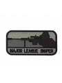 PVC 444110 PATCH 3D MAJOR LEAGUE SNIPER DARK