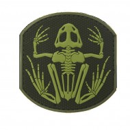 PVC 444150 PATCH 3D FROG SKELETON