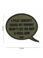 ΣΗΜΑ PVC 444150 PATCH 3D I PLAY AIRSOFT GREEN