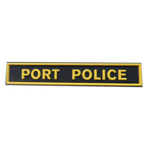 ΣΗΜΑΤΑ 3D PORT POLICE ΚΑΟΥΤΣΟΥΚ ΜΕ VELCRO