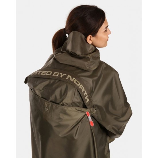 Αδιάβροχο Πόντσο Unisex Kilpi Rait-U 10.000mm Kilpi Rait-U Unisex αδιάβροχο πόντσο. Υλικό Siberium 10.000 2L, θερμοσυγκολλημένες ραφές, τσέπη καγκουρό & θήκη μεταφοράς