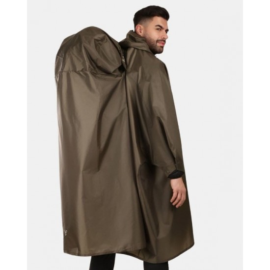 Αδιάβροχο Πόντσο Unisex Kilpi Rait-U 10.000mm Kilpi Rait-U Unisex αδιάβροχο πόντσο. Υλικό Siberium 10.000 2L, θερμοσυγκολλημένες ραφές, τσέπη καγκουρό & θήκη μεταφοράς