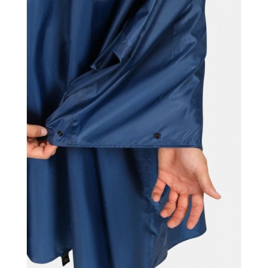 Αδιάβροχο Πόντσο Unisex Kilpi Rait-U 10.000mm Kilpi Rait-U Unisex αδιάβροχο πόντσο. Υλικό Siberium 10.000 2L, θερμοσυγκολλημένες ραφές, τσέπη καγκουρό & θήκη μεταφοράς