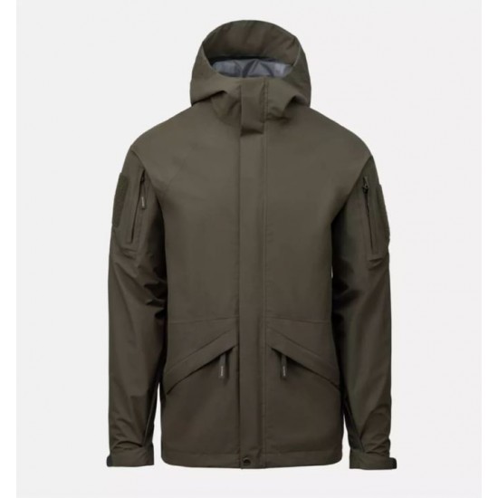 Αδιάβροχο Τζάκετ Helikon-Tex Chinook Jacket Αδιάβροχο τζάκετ Helikon-Tex Chinook με μεμβράνη 2.5L (20.000mm / 20.000 g/m²/24h). Ελαφρύ (400g), με θερμοκολλημένες ραφές, αεραγωγούς & YKK® φερμουάρ