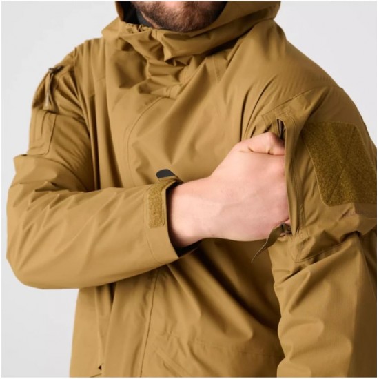 Αδιάβροχο Τζάκετ Helikon-Tex Chinook Jacket Αδιάβροχο τζάκετ Helikon-Tex Chinook με μεμβράνη 2.5L (20.000mm / 20.000 g/m²/24h). Ελαφρύ (400g), με θερμοκολλημένες ραφές, αεραγωγούς & YKK® φερμουάρ