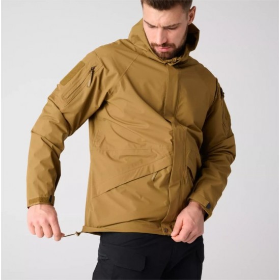 Αδιάβροχο Τζάκετ Helikon-Tex Chinook Jacket Αδιάβροχο τζάκετ Helikon-Tex Chinook με μεμβράνη 2.5L (20.000mm / 20.000 g/m²/24h). Ελαφρύ (400g), με θερμοκολλημένες ραφές, αεραγωγούς & YKK® φερμουάρ