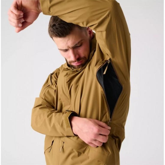 Αδιάβροχο Τζάκετ Helikon-Tex Chinook Jacket Αδιάβροχο τζάκετ Helikon-Tex Chinook με μεμβράνη 2.5L (20.000mm / 20.000 g/m²/24h). Ελαφρύ (400g), με θερμοκολλημένες ραφές, αεραγωγούς & YKK® φερμουάρ