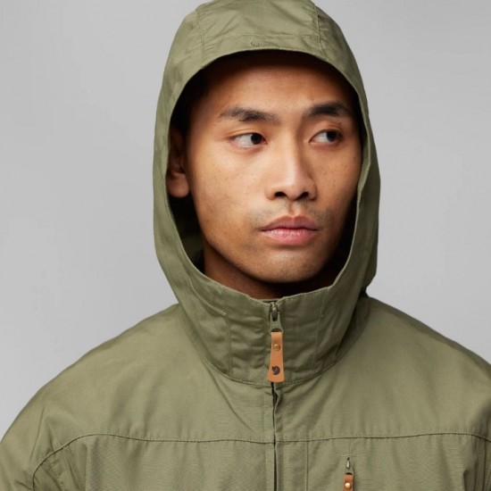 Ανδρικό Τζάκετ με Κουκούλα - Fjällräven Sten Jacket M Fjällräven Sten Jacket M (F81679) Ανδρικό τζάκετ από G-1000® & G-1000® Lite. Ανθεκτικό, αντιανεμικό, με ενισχύσεις στους ώμους & προσαρμόσιμο με Greenland Wax