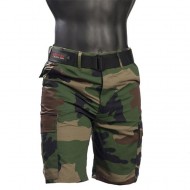 Survivors Military Shorts in American Woodland Camouflage (USA)