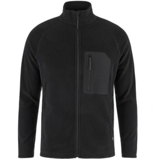 Men's Fjällräven Kaipak Fleece Jacket M Fjällräven Kaipak Fleece M (F12600321) men's fleece jacket made from recycled Polartec® polyester. Lightweight (280g), with G-1000® Air reinforcement & 3 pockets