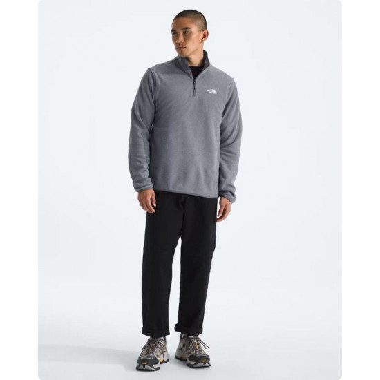 Ανδρική Ζακέτα Fleece - The North Face Glacier ¼ Zip - NF0A8D0Q The North Face Men’s Glacier ¼ Zip Ανδρική ελαφριά ζακέτα fleece. Κατασκευή από 100% ανακυκλωμένο πολυεστέρα 165g/m², τσέπες με φερμουάρ & Circular Design