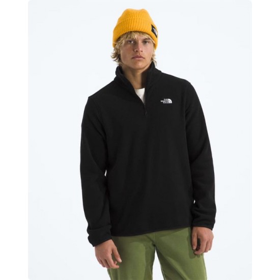 Ανδρική Ζακέτα Fleece - The North Face Glacier ¼ Zip - NF0A8D0Q The North Face Men’s Glacier ¼ Zip Ανδρική ελαφριά ζακέτα fleece. Κατασκευή από 100% ανακυκλωμένο πολυεστέρα 165g/m², τσέπες με φερμουάρ & Circular Design