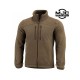 Technical Pentagon Ajax 2.5 fleece jacket (K08071) with 385GSM weight & high CLO thermal insulation. Monochromatic professional design, compatible with MJC system