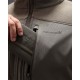 Technical Pentagon Ajax 2.5 fleece jacket (K08071) with 385GSM weight & high CLO thermal insulation. Monochromatic professional design, compatible with MJC system