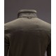 Technical Pentagon Ajax 2.5 fleece jacket (K08071) with 385GSM weight & high CLO thermal insulation. Monochromatic professional design, compatible with MJC system