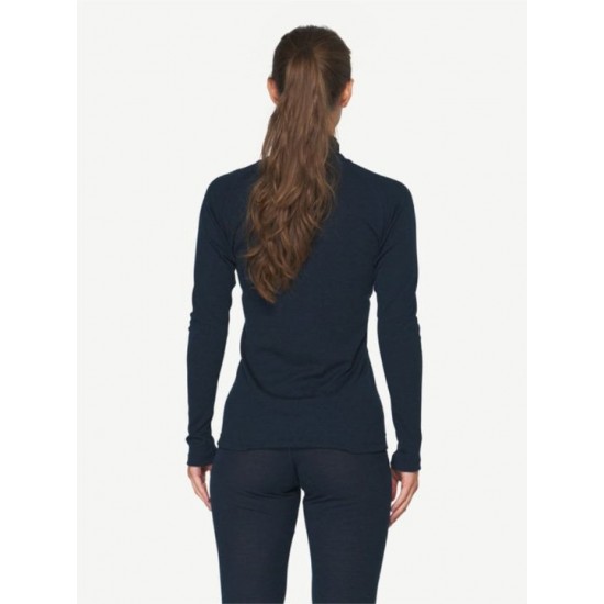 Devold Adventure Merino 190 Γυναικεία ισοθερμική μακρυμάνικη μπλούζα με ψηλό λαιμό. 100% μαλλί Merino 190g/m², επίπεδες ραφές & εξαιρετική θερμομόνωση