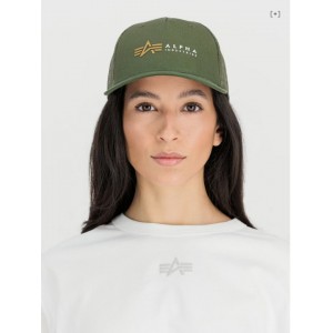 Alpha Label Trucker Cap – Snapback Cap with Mesh Back - Alpha Industries
