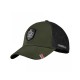 Καπέλο τζόκεϊ τύπου trucker Pentagon Revenant Cap. Με βαμβακερό μπροστινό μέρος, διχτυωτή φόδρα στο πίσω μέρος για αερισμό & εσωτερική πορτοκαλί επένδυση