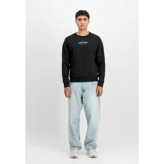 Ανδρική Μπλούζα Φούτερ Alpha Industries Foam Mid Logo Alpha Industries Foam Mid Logo Sweatshirt Ανδρική μπλούζα φούτερ. Με ύφασμα 330 g/m², 3D εκτύπωση αφρού, κανονική εφαρμογή & στρατιωτική ποιότητα