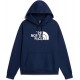 Ανδρική Μπλούζα Φούτερ με Κουκούλα - The North Face Essential Drew Peak Regular Hoodie - NF0A8FDA The North Face Essential Drew Peak Regular Hoodie ανδρική μπλούζα φούτερ με κουκούλα . Βαρύ χνουδωτό ύφασμα 360g/m², τσέπη καγκουρό & κεντημένο λογότυπο