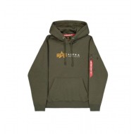 Ανδρικό Φούτερ με Κουκούλα Alpha Industries Alpha Label Hoodie