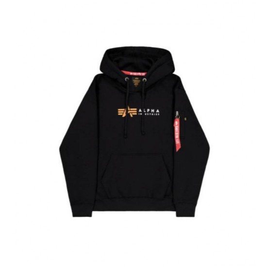 Ανδρικό Φούτερ με Κουκούλα Alpha Industries Alpha Label Hoodie Alpha Industries Alpha Label Hoodie Ανδρικό φούτερ με κουκούλα. Υφασμα 330 g/m², τσέπη μανικιού RBF, κανονική εφαρμογή & στρατιωτική ποιότητα