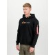 Ανδρικό Φούτερ με Κουκούλα Alpha Industries Alpha Label Hoodie Alpha Industries Alpha Label Hoodie Ανδρικό φούτερ με κουκούλα. Υφασμα 330 g/m², τσέπη μανικιού RBF, κανονική εφαρμογή & στρατιωτική ποιότητα