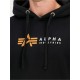 Ανδρικό Φούτερ με Κουκούλα Alpha Industries Alpha Label Hoodie Alpha Industries Alpha Label Hoodie Ανδρικό φούτερ με κουκούλα. Υφασμα 330 g/m², τσέπη μανικιού RBF, κανονική εφαρμογή & στρατιωτική ποιότητα