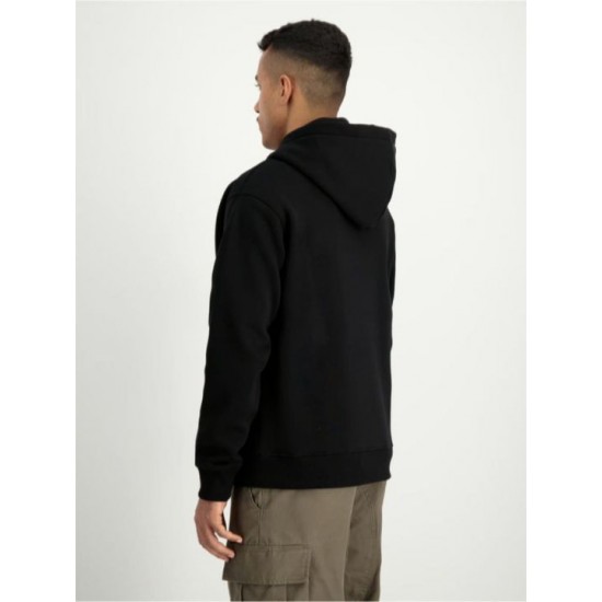 Ανδρικό Φούτερ με Κουκούλα Alpha Industries Basic Big Logo TPU Hoodie Alpha Industries Basic Big Logo TPU Hoodie Ανδρικό φούτερ με κουκούλα. Ύφασμα 330 g/m², λογότυπο TPU, τσέπη καγκουρό & κανονική εφαρμογή