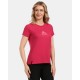 Women's Short Sleeve T-Shirt Kilpi Lismain-W - 1L0302KI Kilpi Lismain-W Technical Women's Sports T-Shirt Made from Quick-Drying OPTI-DRY Fabric with Nature-Inspired Pattern
