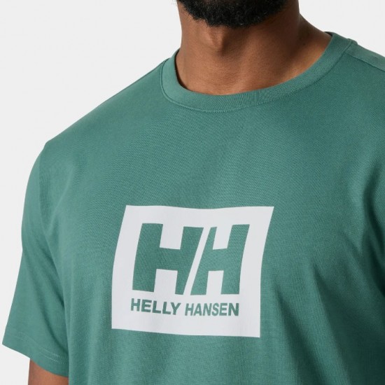 Helly Hansen HH Box T 2.0 – Men’s Short-Sleeve Logo T-Shirt 100% Cotton