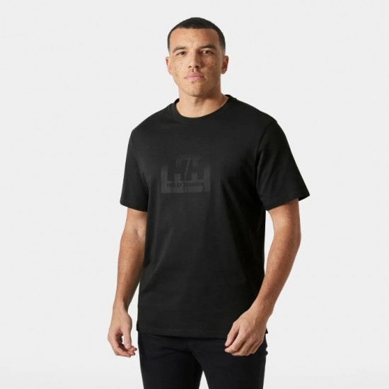 Helly Hansen HH Box T 2.0 – Men’s Short-Sleeve Logo T-Shirt 100% Cotton