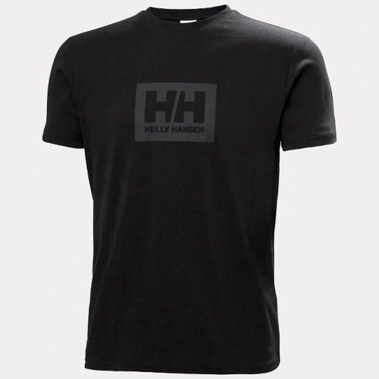 Helly Hansen HH Box T 2.0 – Men’s Short-Sleeve Logo T-Shirt 100% Cotton