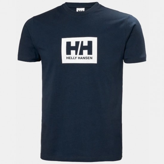 Helly Hansen HH Box T 2.0 – Men’s Short-Sleeve Logo T-Shirt 100% Cotton