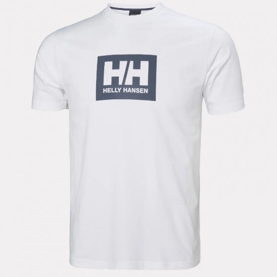 Helly Hansen HH Box T 2.0 – Men’s Short-Sleeve Logo T-Shirt 100% Cotton