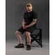 Ανθεκτικό κοντομάνικο μπλουζάκι Pentagon Prime T-Shirt Burn (K09061-BU) από 100% ring-spun βαμβάκι 190GSM. Soft αίσθηση, low-profile σχεδιασμός & μεγάλη αντοχή