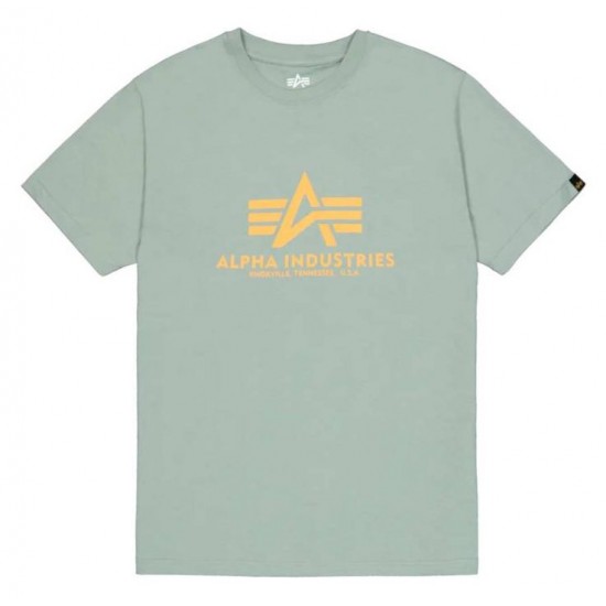 ΜΠΛΟΥΖΑΚΙ ΚΟΝΤΟΜΑΝΙΚΟ ALPHA INDUSTRIES Basic Big Logo T-Shirt ΜΠΛΟΥΖΑΚΙ ΚΟΝΤΟΜΑΝΙΚΟ ALPHA INDUSTRIES Basic Big Logo T-Shirt
