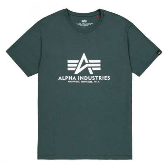 ΜΠΛΟΥΖΑΚΙ ΚΟΝΤΟΜΑΝΙΚΟ ALPHA INDUSTRIES Basic Big Logo T-Shirt ΜΠΛΟΥΖΑΚΙ ΚΟΝΤΟΜΑΝΙΚΟ ALPHA INDUSTRIES Basic Big Logo T-Shirt