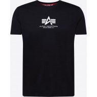 ΜΠΛΟΥΖΑΚΙ ΚΟΝΤΟΜΑΝΙΚΟ ALPHA INDUSTRIES BASIC MID LOGO T-SHIRT