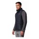 Men’s Vest Columbia Powder Pass Hybrid Vest - 2126111 Columbia Powder Pass Sleeveless Puffer Vest with Omni-SHIELD™ Technology, Recycled Polyester Insulation & Stretch Side Panels