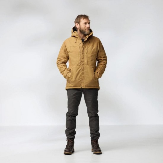 Ανδρικό Χειμερινό Μπουφάν - Fjallraven Skogso Padded Jacket M Fjallraven Skogso Padded Jacket M (F82279) ανδρικό ελαφρύ χειμερινό τζάκετ. Ύφασμα G-1000®, μόνωση PrimaLoft® Black RISE, ρυθμιζόμενη κουκούλα & 6 τσέπες