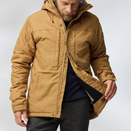 Ανδρικό Χειμερινό Μπουφάν - Fjallraven Skogso Padded Jacket M Fjallraven Skogso Padded Jacket M (F82279) ανδρικό ελαφρύ χειμερινό τζάκετ. Ύφασμα G-1000®, μόνωση PrimaLoft® Black RISE, ρυθμιζόμενη κουκούλα & 6 τσέπες