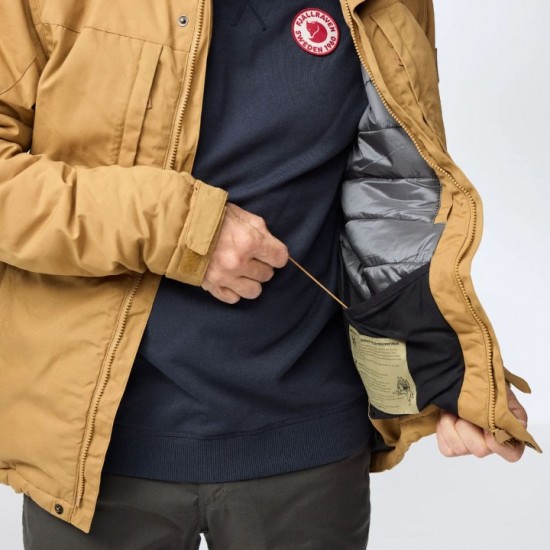 Ανδρικό Χειμερινό Μπουφάν - Fjallraven Skogso Padded Jacket M Fjallraven Skogso Padded Jacket M (F82279) ανδρικό ελαφρύ χειμερινό τζάκετ. Ύφασμα G-1000®, μόνωση PrimaLoft® Black RISE, ρυθμιζόμενη κουκούλα & 6 τσέπες