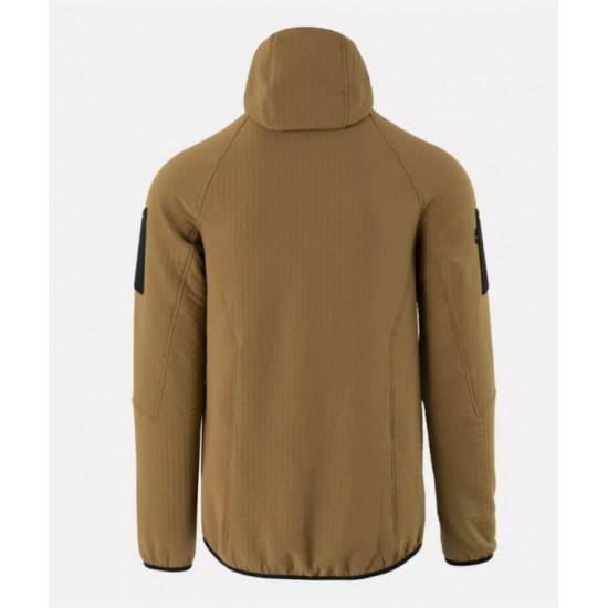 Fleece & Softshell Jacket – Helikon Tex Patriot PRO Helikon Tex Patriot PRO Men's Tactical & Outdoor Jacket featuring STORMFLEECE® technology, windproof protection, 5 pockets, an ergonomic hood, YKK® zippers, and laser-cut loop panels.