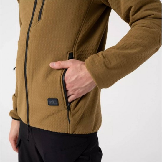 Fleece & Softshell Jacket – Helikon Tex Patriot PRO Helikon Tex Patriot PRO Men's Tactical & Outdoor Jacket featuring STORMFLEECE® technology, windproof protection, 5 pockets, an ergonomic hood, YKK® zippers, and laser-cut loop panels.